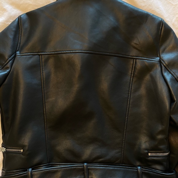 Zara Faux Leather Jacket - Picture 7 of 7